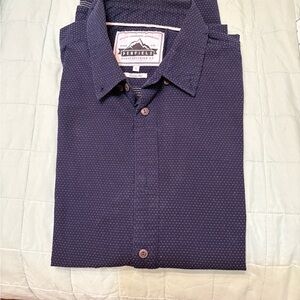 Penfield Dark Blue Casual Button Down Shirt